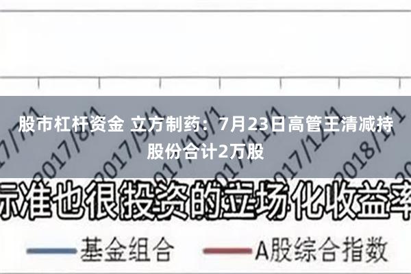 股市杠杆资金 立方制药：7月23日高管王清减持股份合计2万股