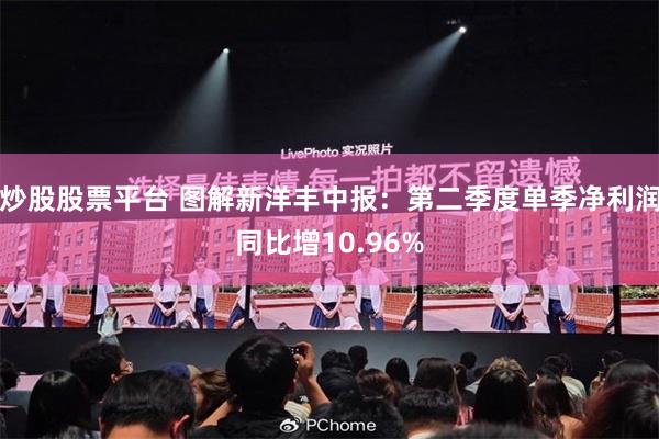 炒股股票平台 图解新洋丰中报：第二季度单季净利润同比增10.96%