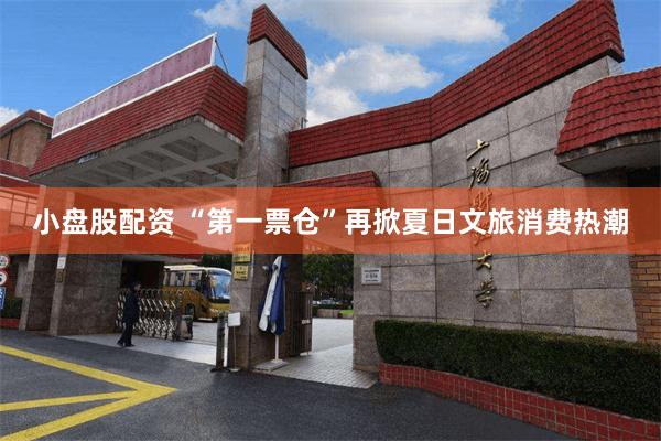 小盘股配资 “第一票仓”再掀夏日文旅消费热潮